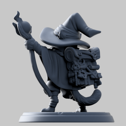 Callum, the Tabaxi Wizard | Twin Goddess