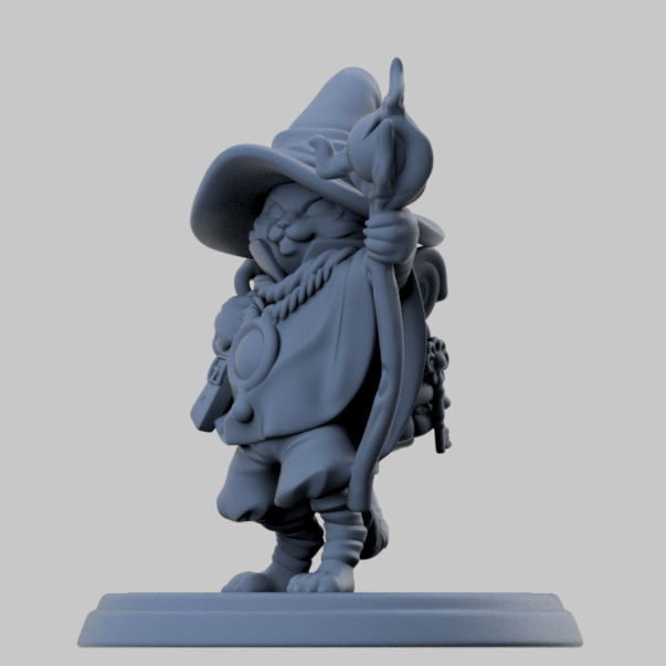 Callum, the Tabaxi Wizard | Twin Goddess