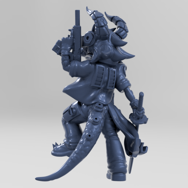 Cyberpunk Kobold | Twin Goddess