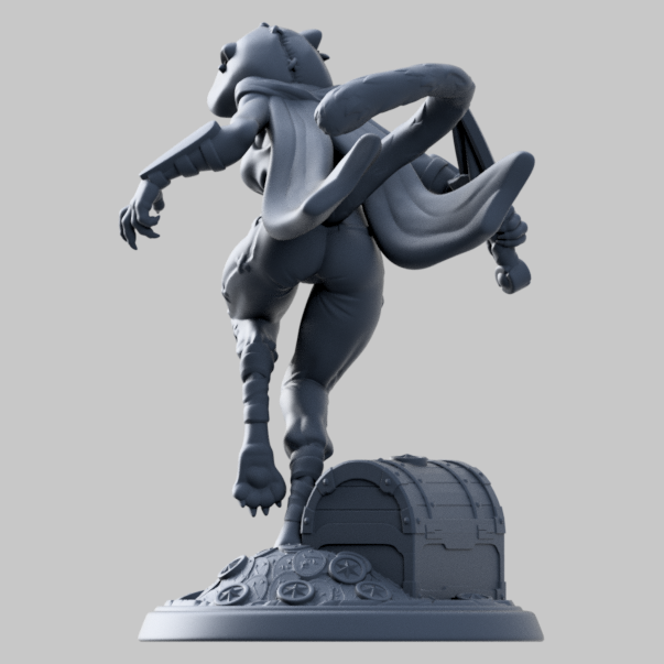 Skivvara, Tabaxi Rogue | Twin Goddess