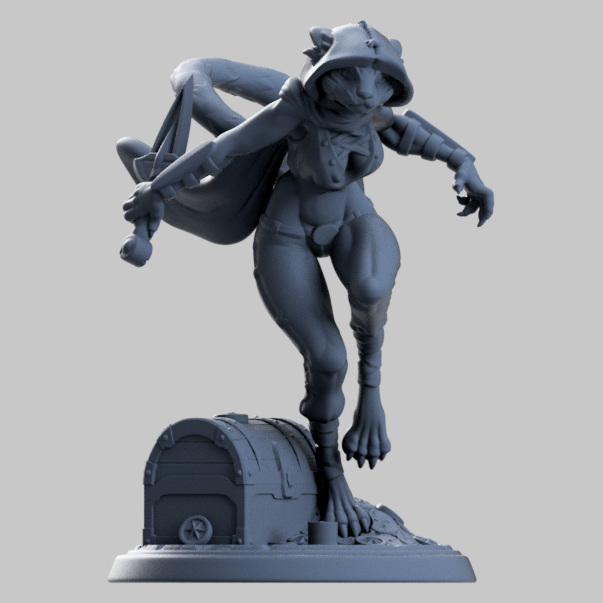 Skivvara, Tabaxi Rogue | Twin Goddess