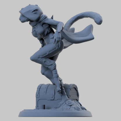 Skivvara, Tabaxi Rogue | Twin Goddess