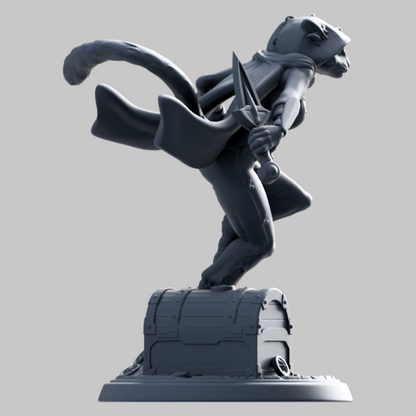 Skivvara, Tabaxi Rogue | Twin Goddess