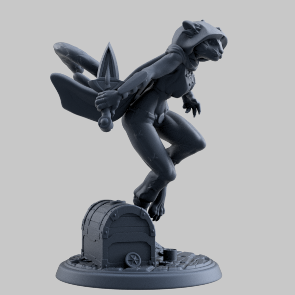 Skivvara, Tabaxi Rogue | Twin Goddess