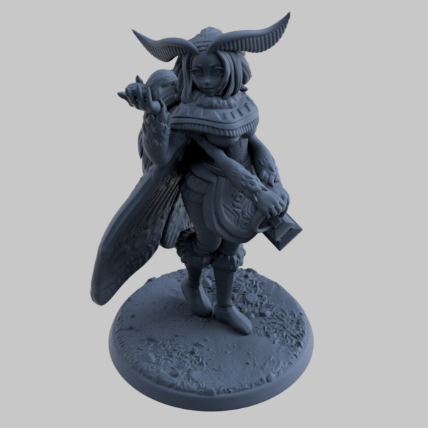 Gidae, the Moth Girlfriend | Twin Goddess