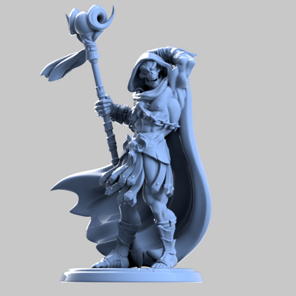 Sexy Lich | Twin Goddess | UNPAINTED Miniature in Resin