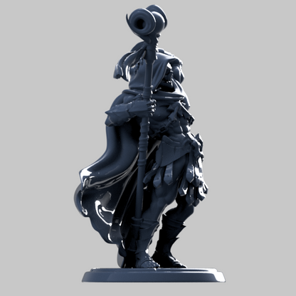 Sexy Lich | Twin Goddess | UNPAINTED Miniature in Resin
