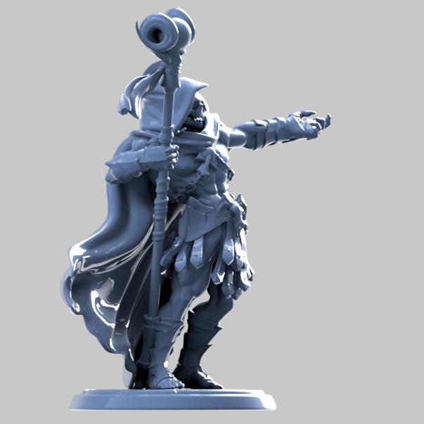 Sexy Lich | Twin Goddess | UNPAINTED Miniature in Resin