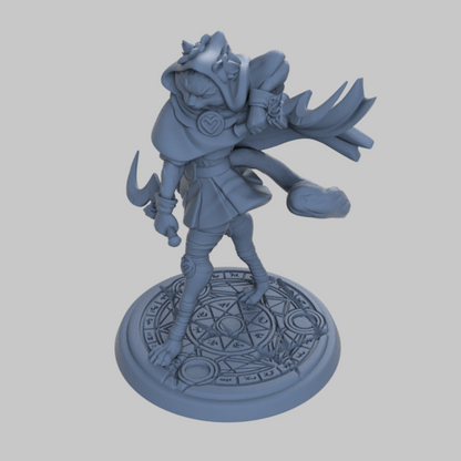 Sailor Karpri | Tabaxi Magical Girl | Twin Goddess