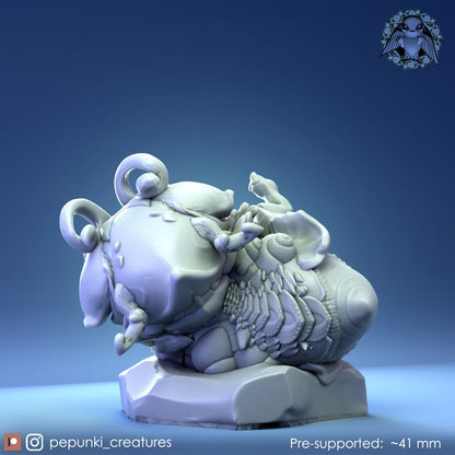 Dragon Baby (3 poses) | Pepunki Creatures | UNPAINTED Miniature in Resin