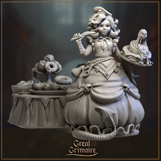 Ghost Baker | Great Grimoire | UNPAINTED Miniature in Resin