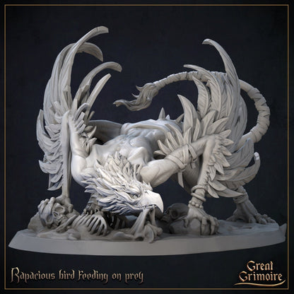 Rapacious Birds (3 versions) | Great Grimoire | UNPAINTED Miniature in Resin
