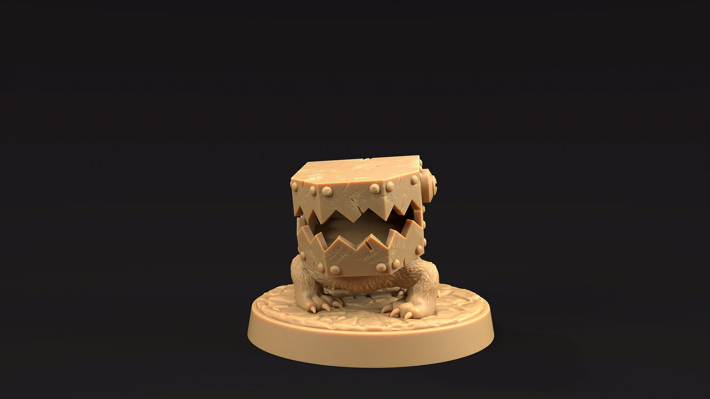 CHOMPERS (5 versions) | Copperlock's Zoo | Dragon Trappers Lodge | UNPAINTED Miniature in Resin