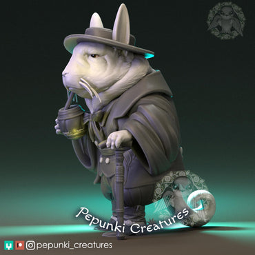 Viscacha Old Man Gaucho | Pepunki Creatures | UNPAINTED Miniature in Resin