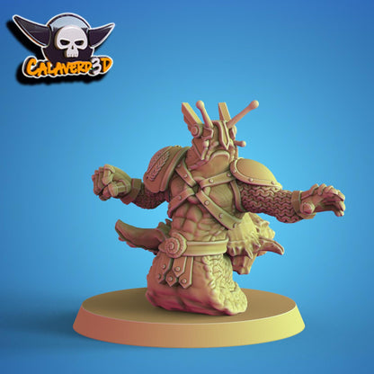 Battle Snails Fantasy Football Team | Calaverd3D | UNPAINTED Miniature in Resin