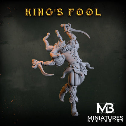 King's Fool | Miniatures Blueprint | UNPAINTED Miniature in Resin