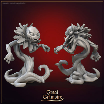 Ravenous Roses | Great Grimoire | UNPAINTED Miniature in Resin