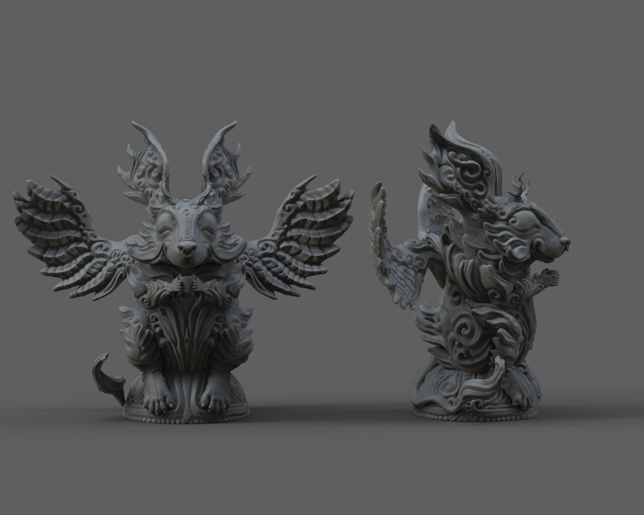 Relaxing | Dark Artefact Designs | Figure in Resin