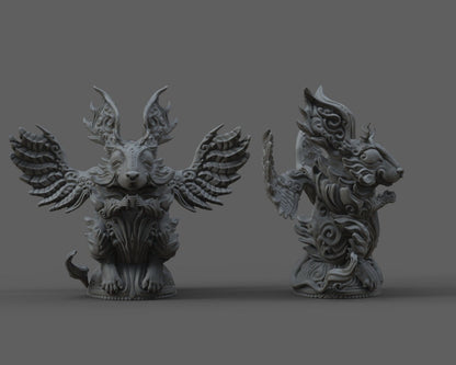 Relaxing | Dark Artefact Designs | Figure in Resin