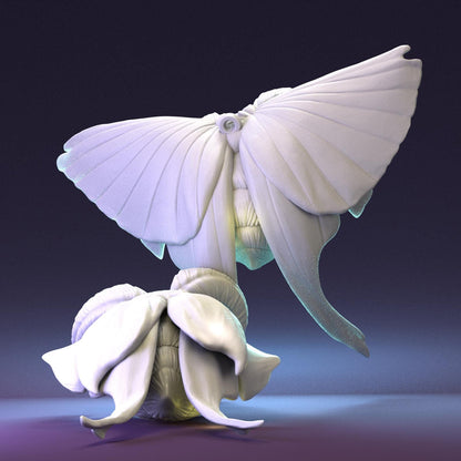 Little Moth (2 versions) | Pepunki Creatures | UNPAINTED Miniature in Resin