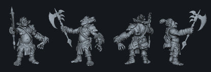 Dhozo, Goblin Berserker | Ronin Arts Workshop | UNPAINTED Miniature in Resin