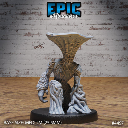 Mushroom Folks Set (3 versions) | Fungus Warrior | Swamp Encounter | Epic Miniatures | UNPAINTED Miniature in Resin