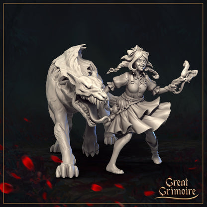 Dorothy & Friends | Wizard of Oz | Veil of the Emerald Dreams | Great Grimoire | UNPAINTED Miniature in Resin