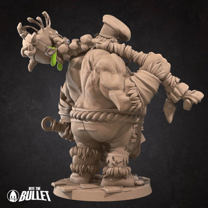 Ogre Chef (2 versions) | Bite the Bullet | UNPAINTED Miniature in Resin