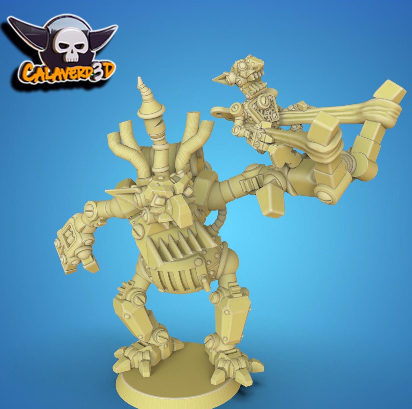 Botlins (Goblin Robots) Fantasy Football Team | Calaverd3D | UNPAINTED Miniature in Resin