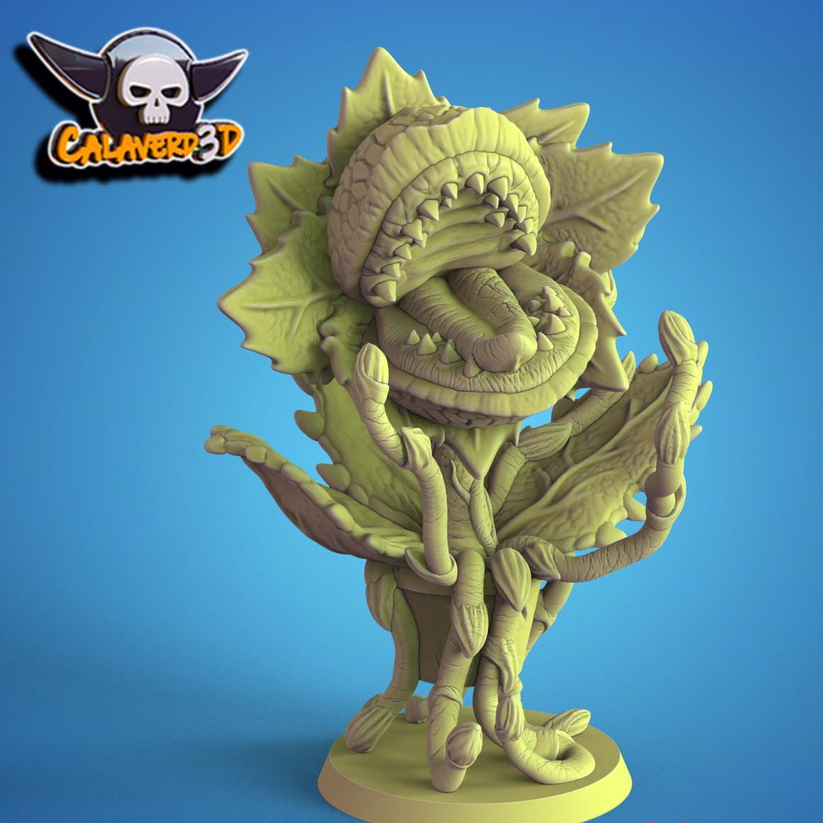 Garden Badasses Fantasy Football Team | Calaverd3D | UNPAINTED Miniature in Resin
