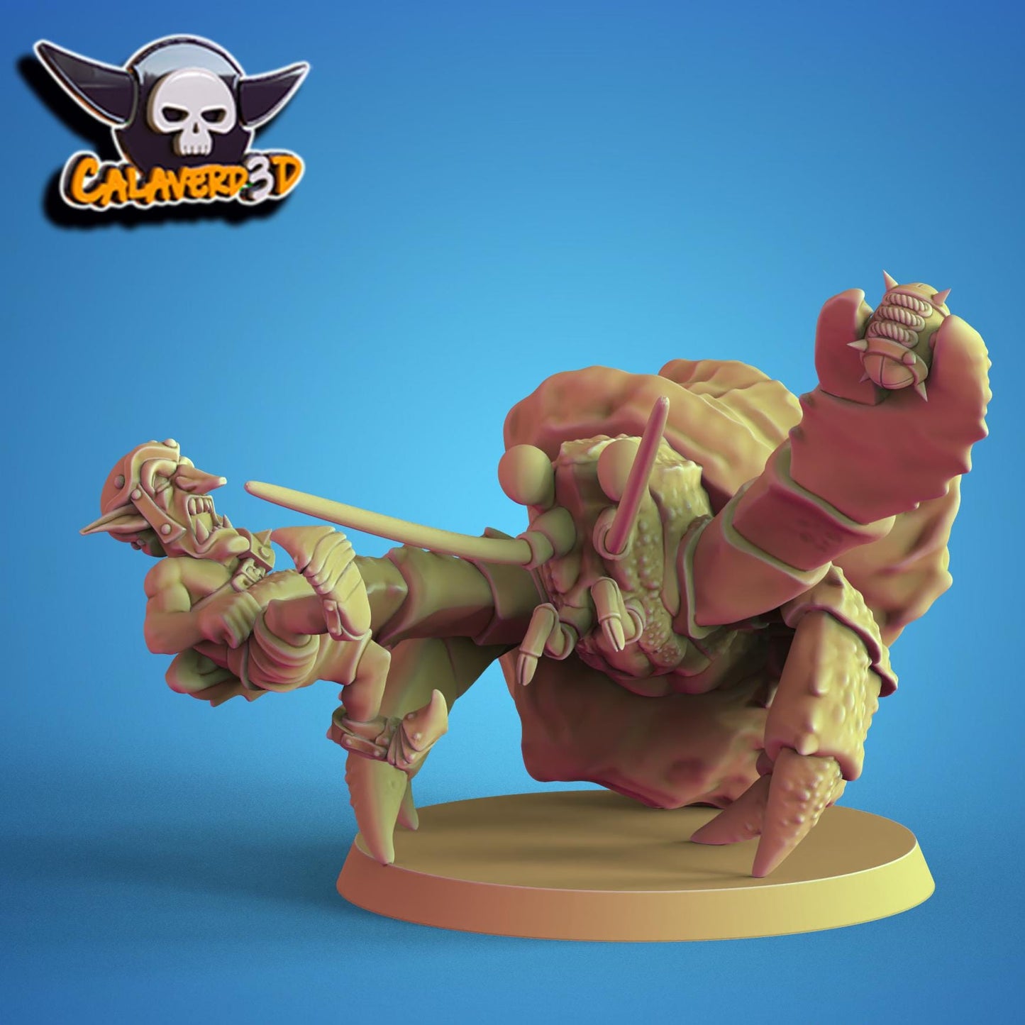 Battle Snails Fantasy Football Team | Calaverd3D | UNPAINTED Miniature in Resin
