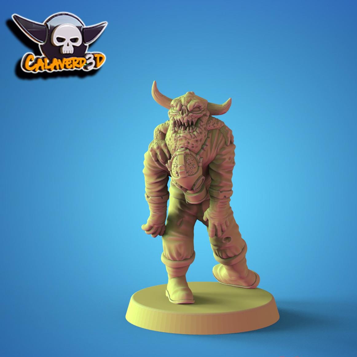 Fallout Riders Fantasy Football Team | Calaverd3D | UNPAINTED Miniature in Resin