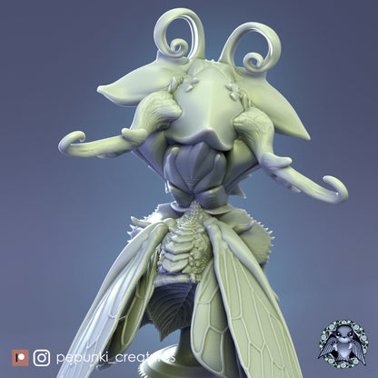 Fairy Dragon Bust | Pepunki Creatures | UNPAINTED Miniature in Resin