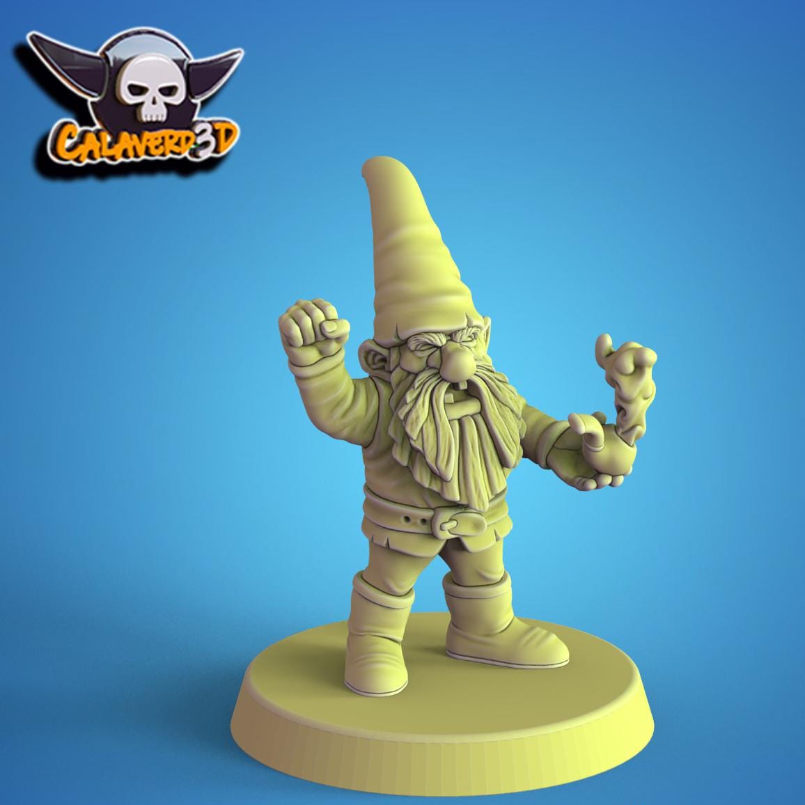 Garden Badasses Fantasy Football Team | Calaverd3D | UNPAINTED Miniature in Resin