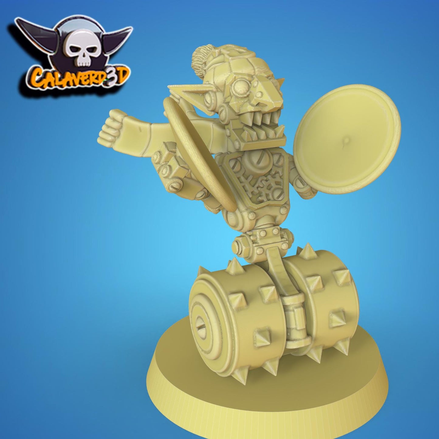 Botlins (Goblin Robots) Fantasy Football Team | Calaverd3D | UNPAINTED Miniature in Resin