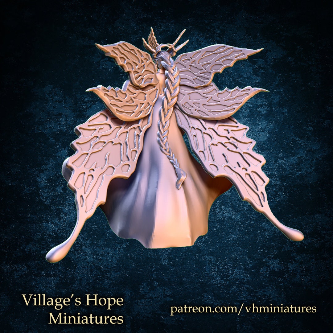 Titania Queen of Fairy | Village's Hope Miniatures | UNPAINTED Miniature in Resin