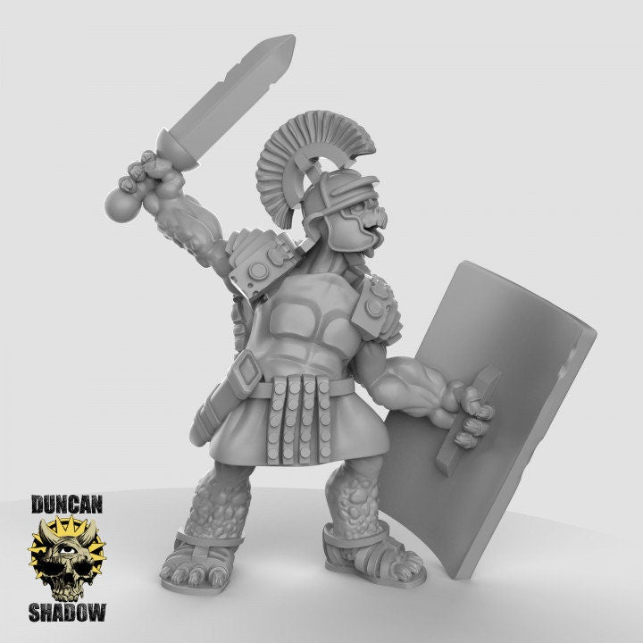 Tortol Fighters| Duncan Shadow | UNPAINTED Miniature in Resin