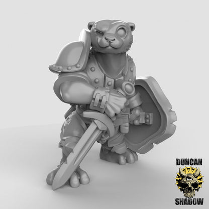 Band of Otter Fighters (Set of 3) - Duncan Shadow