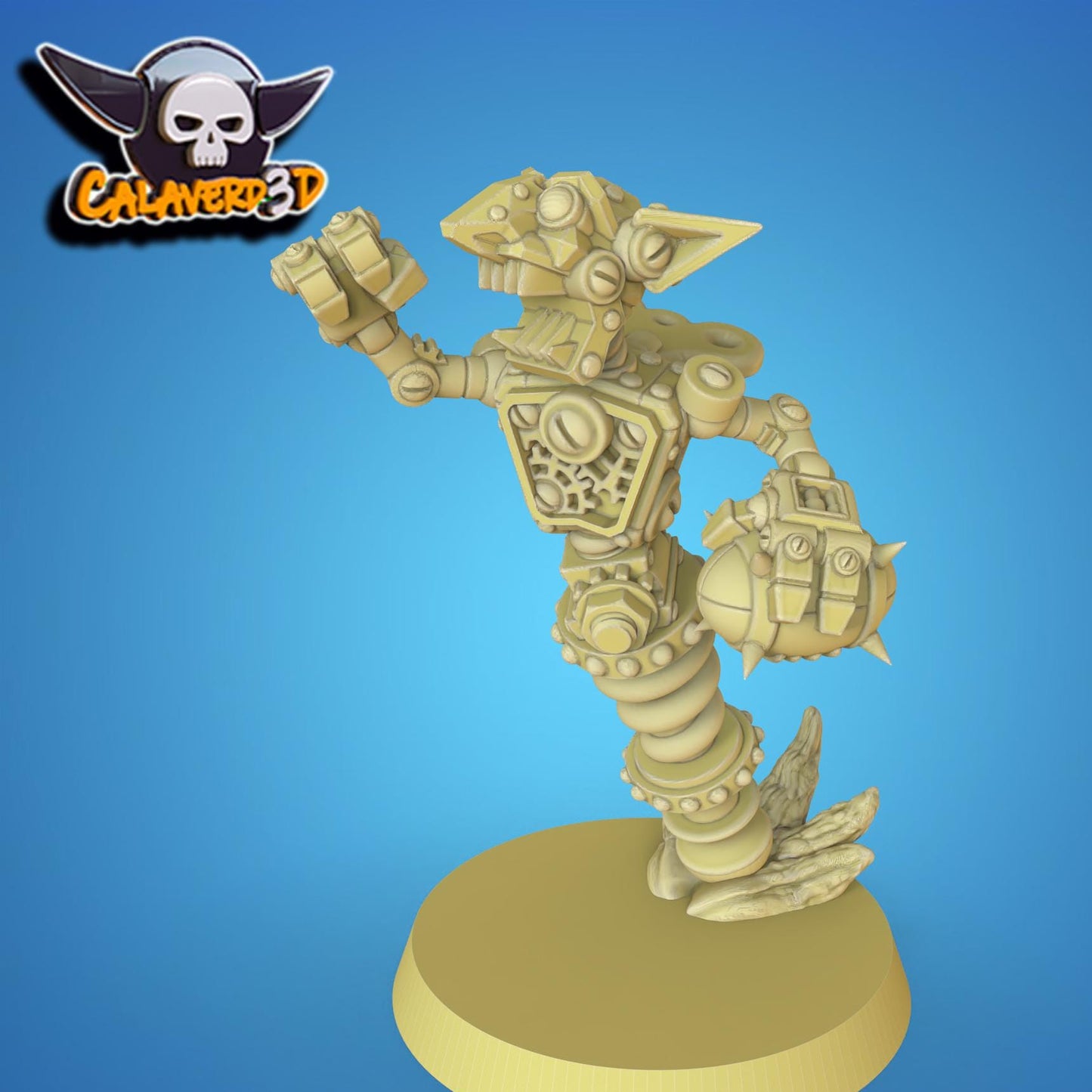Botlins (Goblin Robots) Fantasy Football Team | Calaverd3D | UNPAINTED Miniature in Resin