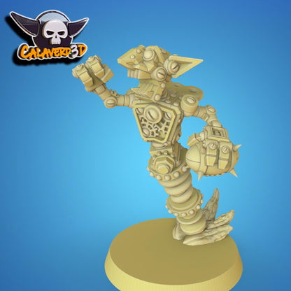 Botlins (Goblin Robots) Fantasy Football Team | Calaverd3D | UNPAINTED Miniature in Resin
