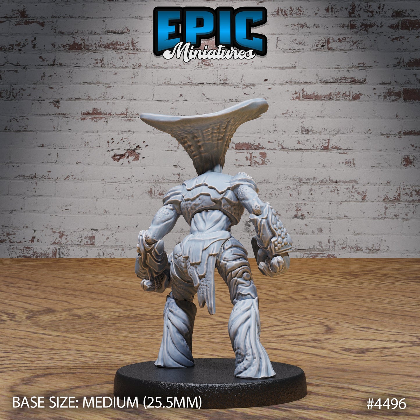 Mushroom Folks Set (3 versions) | Fungus Warrior | Swamp Encounter | Epic Miniatures | UNPAINTED Miniature in Resin