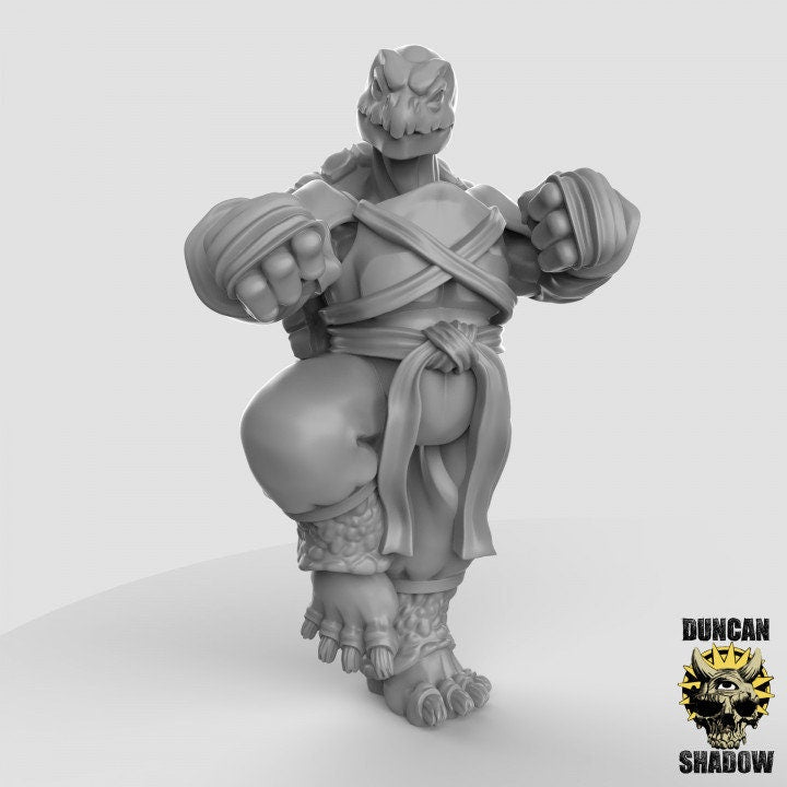 Tortol Monks| Duncan Shadow | UNPAINTED Miniature in Resin