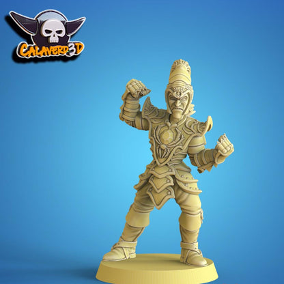 Worshippers of Spider Queen Fantasy Football Team | Calaverd3D | UNPAINTED Miniature in Resin