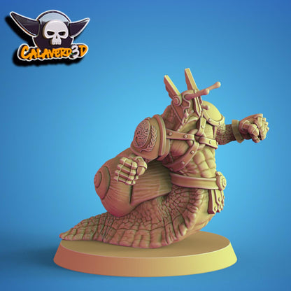 Battle Snails Fantasy Football Team | Calaverd3D | UNPAINTED Miniature in Resin