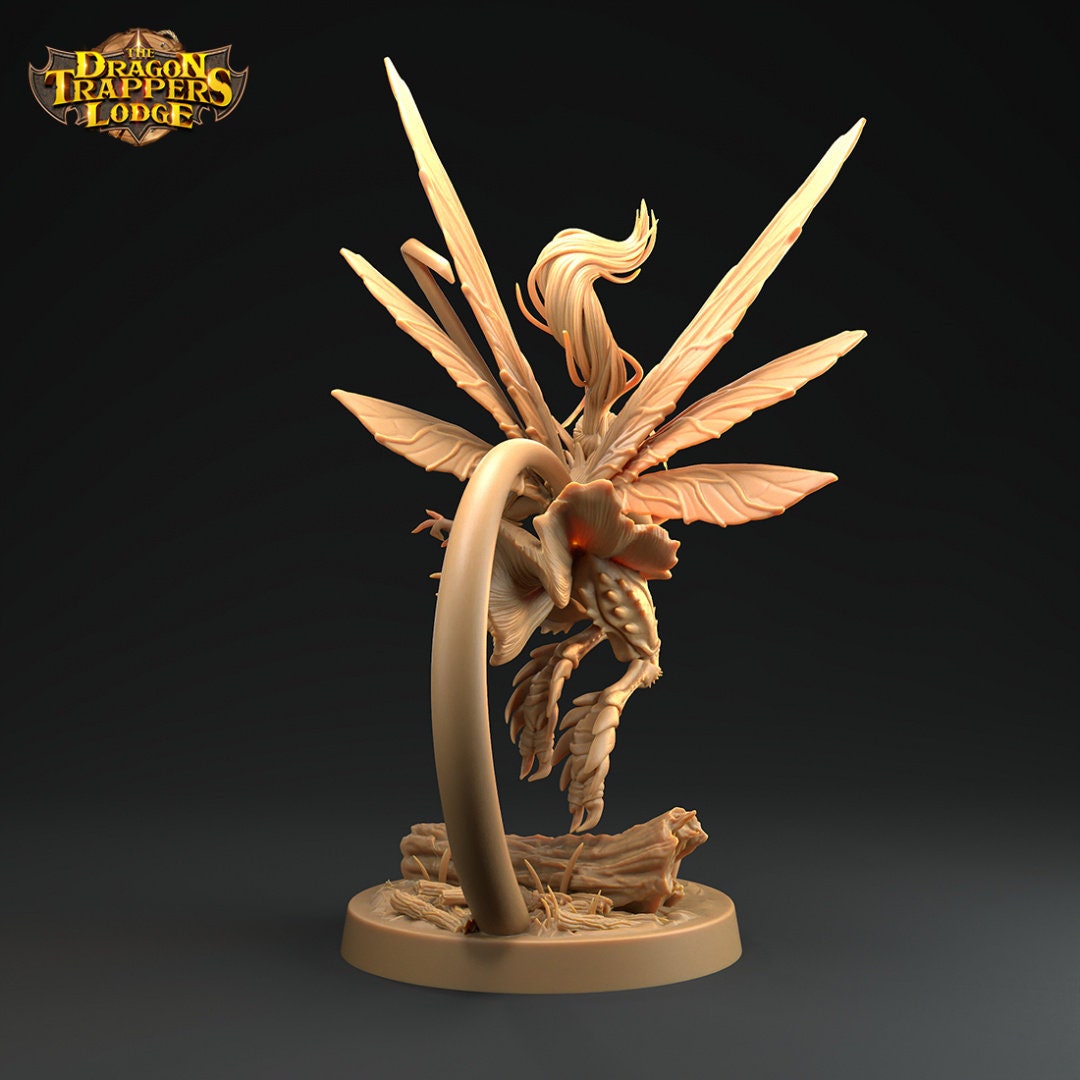 Laureth Fairy Trapper | Unseelie Princess | Dragon Trappers Lodge | UNPAINTED Miniature in Resin
