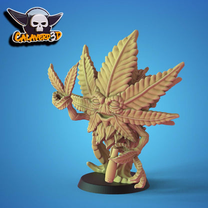 Flower Power Elf Fantasy Football Team | Calaverd3D | UNPAINTED Miniature in Resin
