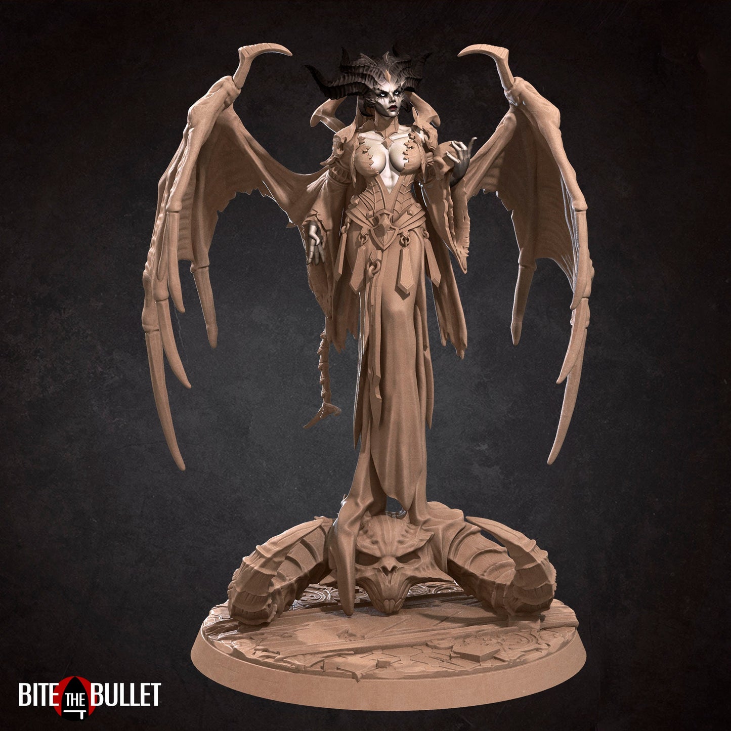 Daughter of Hatred | Bite the Bullet | UNPAINTED Miniature in Resin