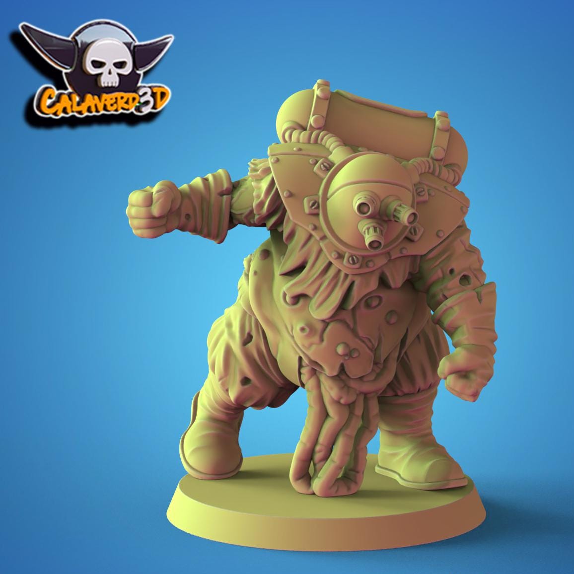 Fallout Riders Fantasy Football Team | Calaverd3D | UNPAINTED Miniature in Resin