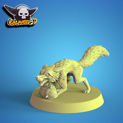 Garden Badasses Fantasy Football Team | Calaverd3D | UNPAINTED Miniature in Resin