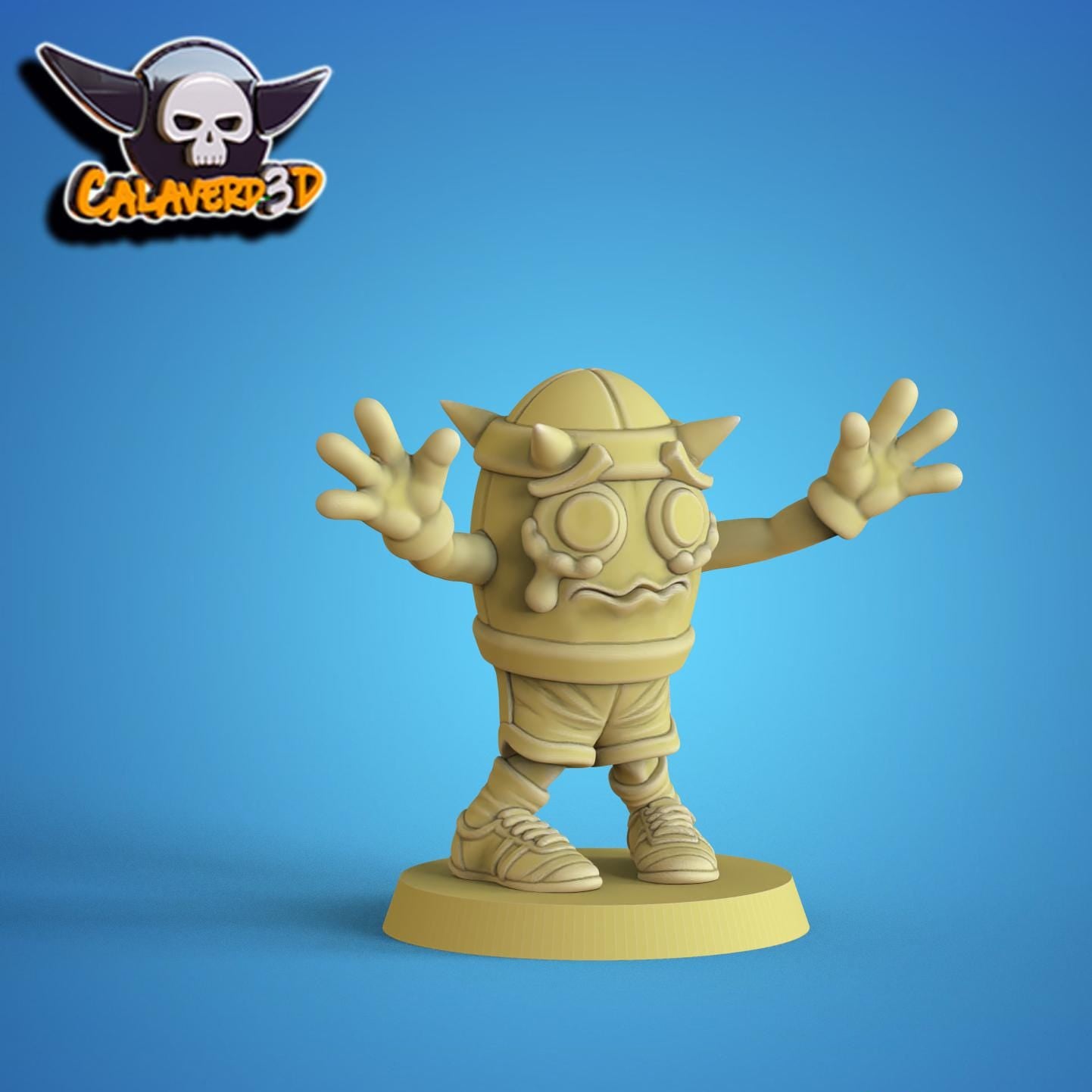 Dimension C-168 Fantasy Football Team (+ Cheerleaders) | Calaverd3D | UNPAINTED Miniature in Resin